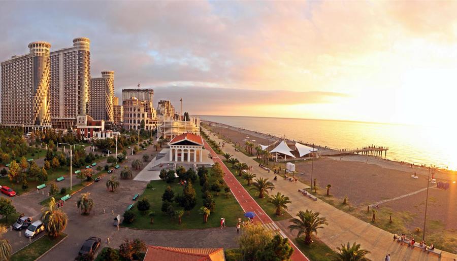 Apartment Sea Tower Khimshiashvili 15 Batumi Esterno foto